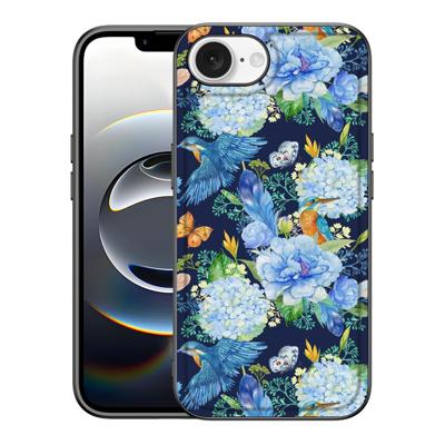 Dierenprint Telefoonhoesje voor iPhone 16e IJsvogel