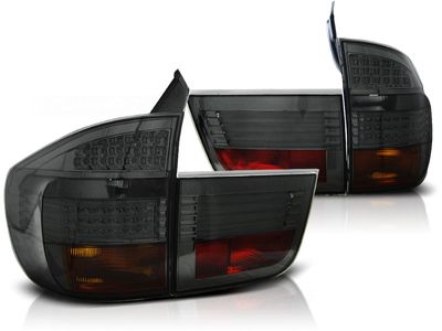 Tuning-Tec Achterlichten BMW X5 E70 03 07-05 10 SMOKE LED Tuning-Tec Achterlichten BMW X5 E70 03 07-05 10 SMOKE LED
