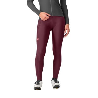 Castelli Espresso bibtight deep bordeaux dames M