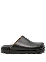 Camper chaussons Brutus en cuir - Noir