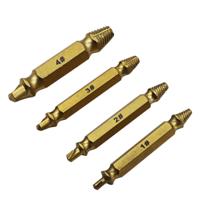 4 in 1 schroef Extractor boorgereedschap gebroken bout remover (1 # 2 # 3 # 4 #) met plastic behuizing