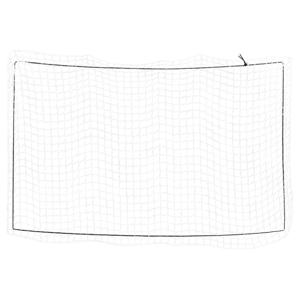 VidaXL Aanhangwagennet elastisch touw 6x3,5 m polypropeen wit