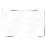 VidaXL Aanhangwagennet elastisch touw 6x3,5 m polypropeen wit