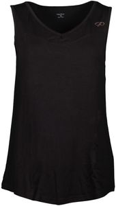 Papillon Singlet fitness shirt dames zwart maat 3XL