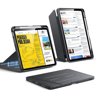 iPad Air 11" (M4) 2026 Flip Magnetic Case with Pencil Holder - Black iPad Air 11" (M4) 2026 Flip Magnetic Case with Pencil Holder - Black