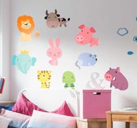 Sticker animales infantiles