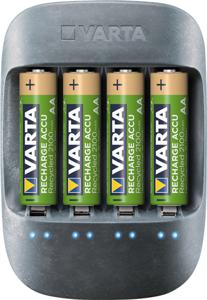 Varta batterij oplader - zwart - voor 4 batterijen