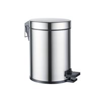Fortifura Calvi pedaalemmer - 5 liter - rond - Geborsteld RVS PVD (RVS) SW1111578 Fortifura Calvi pedaalemmer - 5 liter - rond - Geborsteld RVS PVD (RVS) SW1111578