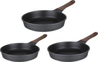 Resto Kitchenware Koekenpannenset Capella ø 24 + 26 + 28 cm - Inductie en alle andere warmtebronnen - thumbnail