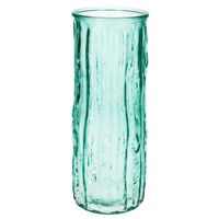 Bloemenvaas - helder- transparant glas - D10 x H25 cm