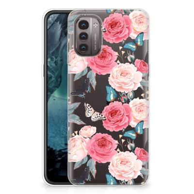 Nokia G21 | G11 | TPU Case | Butterfly Roses Nokia G21 | G11 | TPU Case | Butterfly Roses