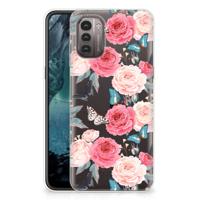 Nokia G21 | G11 | TPU Case | Butterfly Roses