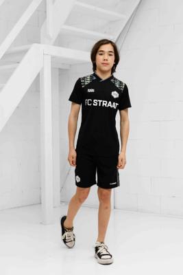 Touzani La Mancha Panna Zomersetje Kids Zwart - Maat 176 - Kleur: Zwart | Soccerfanshop