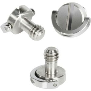 Shape DRS14 1/4-20 D-Ring Camera Screws 3-Pack