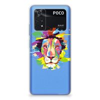 Xiaomi Poco M4 Pro 4G Telefoonhoesje met Naam Lion Color - thumbnail