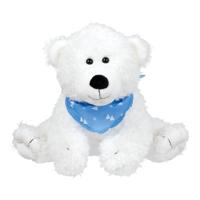 Goki knuffel pluche ijsbeer tom