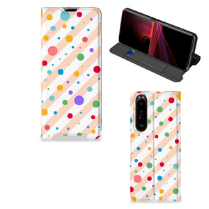 Sony Xperia 1 III Hoesje met Magneet Dots