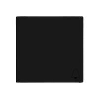 Eslohe bedieningswip universeel soft touch zwart 8000STSWKL
