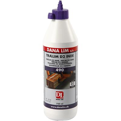 Dana Houtlijm d2, 750 ml/ 1 fles