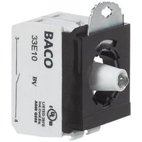 BACO BA333EAGL10 Contactelement, LED-element Met bevestigingsadapter 1x NO Groen Moment 24 V 1 stuk(s) Piece - thumbnail