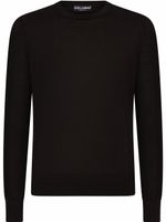 Dolce & Gabbana pull en cachemire à col rond - Noir