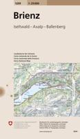Wandelkaart - Topografische kaart 1209 Brienz | Swisstopo