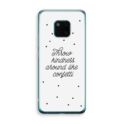 Confetti: Huawei Mate 20 Pro Transparant Hoesje