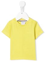 BOSS Kidswear t-shirt à logo imprimé - Jaune