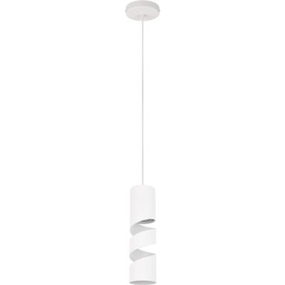 LED Hanglamp - Trion Meser - GU10 Fitting - 1-lichts - Rond - IP20 - Mat Wit - Metaal