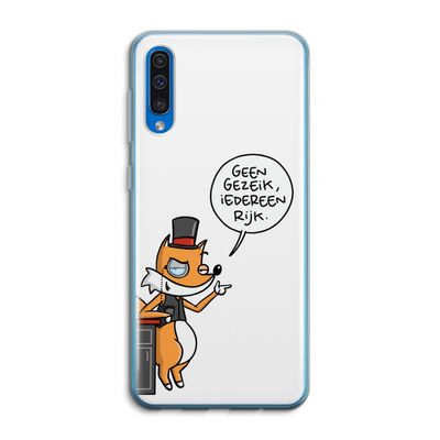 Geen Gezeik: Samsung Galaxy A50 Transparant Hoesje