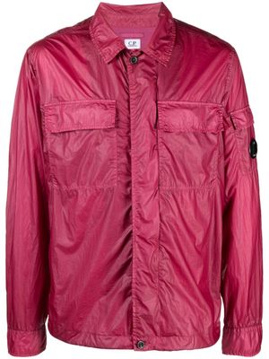 C.P. Company surchemise CS II à détail de lentille de lunette - Rose