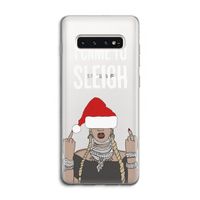 Came To Sleigh: Samsung Galaxy S10 4G Transparant Hoesje