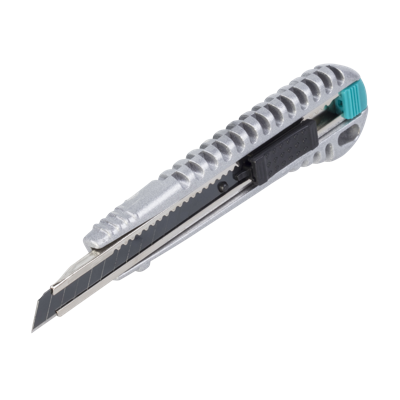 Wolfcraft Metalen afbreekmes | 9mm | Met zwart mes | Extra scherp | 1 stuk - 4305000