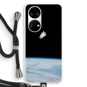 Alone in Space: Huawei P50 Transparant Hoesje met koord