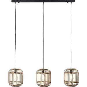 Brilliant 93778/20 Woodrow Hanglamp E27 60 W Lichtbruin