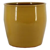 Pot colori d29h28cm geel