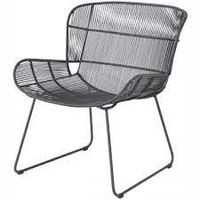 Kussen Faye lage fauteuil sooty - Max&Luuk