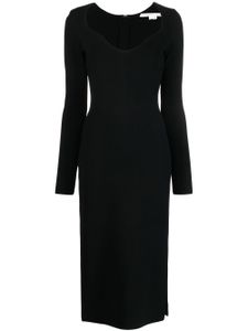 Veronica Beard robe Imka à col v - Noir