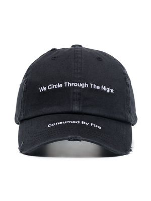 MISBHV casquette à slogan brodé - Noir