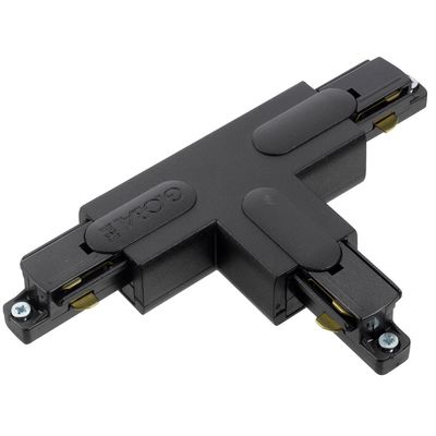 GB 40 T-Koppelstuk - 1-fase - Zwart
