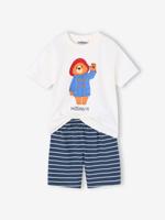 Gestreepte pyjama short PADDINGTON marineblauw, gestreept