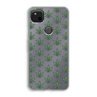 Weed: Google Pixel 4a Transparant Hoesje