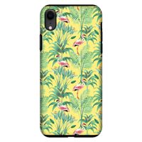 Flamingo party: iPhone XR Tough Case