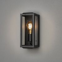 Wandlamp Capri Zwart met helder glas 7349-750 Konstsmide - thumbnail