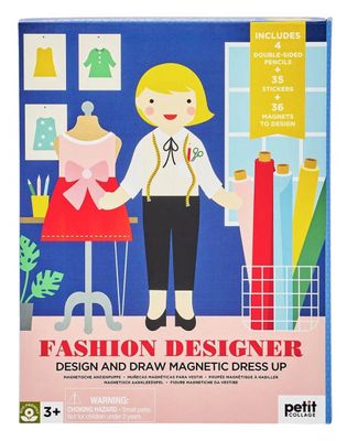 Petit Collage magnetische aankleedset meisjes karton