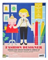 Petit Collage magnetische aankleedset meisjes karton - thumbnail