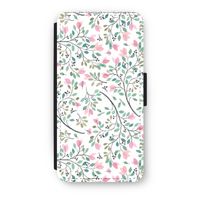 Sierlijke bloemen: iPhone 7 Plus Flip Hoesje