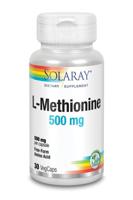Solaray L-Methionine 500mg (30 vega caps)