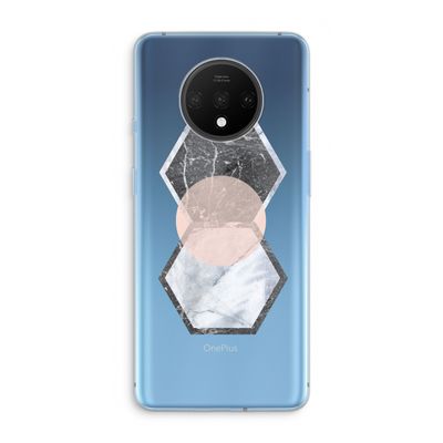 Creatieve toets: OnePlus 7T Transparant Hoesje