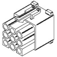 Molex 19091099 Female behuizing (kabel) Totaal aantal polen: 9 Inhoud: 1 stuk(s) Bulk